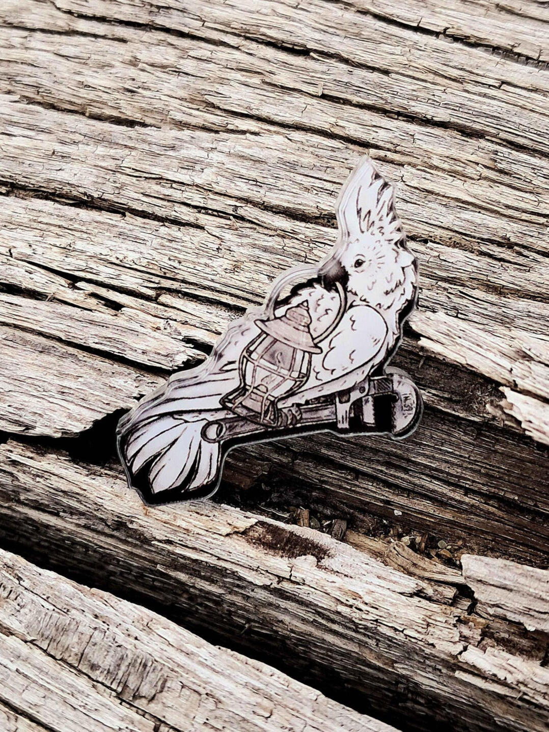 Full Bleed Acrylic Pin